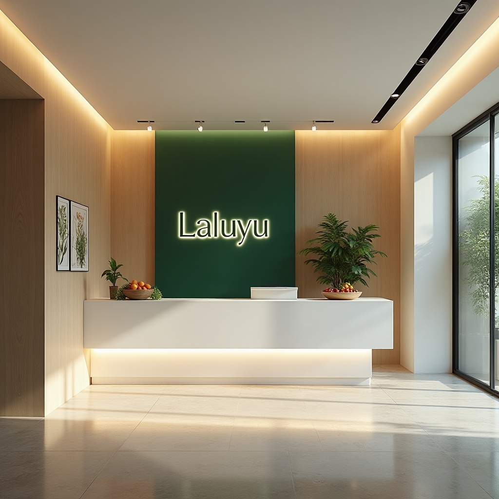 Рецепција и улаз у Laluyu простор